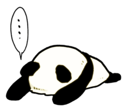 Bamboo is favorite of the Panda(NoLines) sticker #5934970