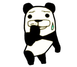 Bamboo is favorite of the Panda(NoLines) sticker #5934973