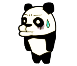 Bamboo is favorite of the Panda(NoLines) sticker #5934975