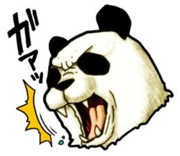 Bamboo is favorite of the Panda(NoLines) sticker #5934981