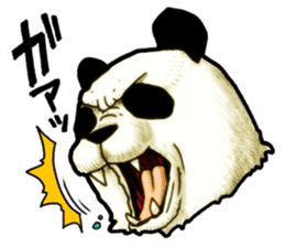 Bamboo is favorite of the Panda(NoLines) sticker #5934981