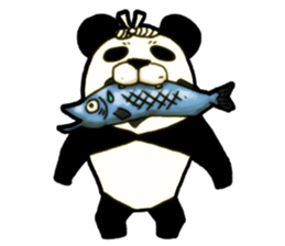Bamboo is favorite of the Panda(NoLines) sticker #5934986
