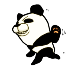 Bamboo is favorite of the Panda(NoLines) sticker #5934990