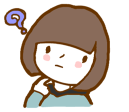 Lemon cheese Girl sticker #5935018