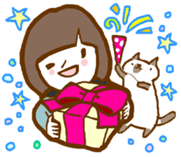 Lemon cheese Girl sticker #5935021