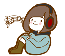 Lemon cheese Girl sticker #5935029