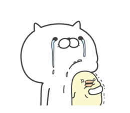 Cat and chick. vol.3 sticker #5935162