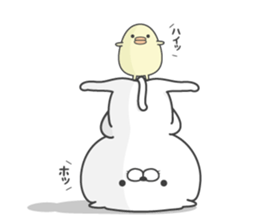 Cat and chick. vol.3 sticker #5935183