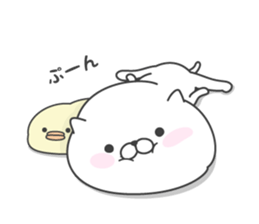 Cat and chick. vol.3 sticker #5935187