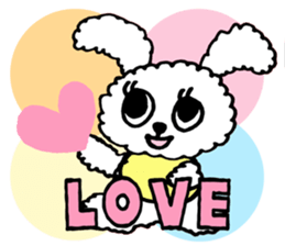 HELLO BABY RABBIT sticker #5935474