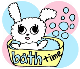 HELLO BABY RABBIT sticker #5935480