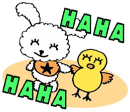 HELLO BABY RABBIT sticker #5935492