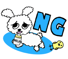 HELLO BABY RABBIT sticker #5935503