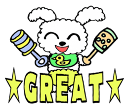 HELLO BABY RABBIT sticker #5935507