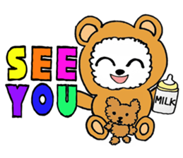 HELLO BABY RABBIT sticker #5935511