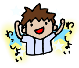 Love of baseball sticker #5935513