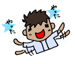 Love of baseball sticker #5935521