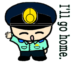 I'm POLICEMAN sticker #5935807