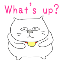 Beckoning cat (English edition sticker #5936072