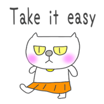 Beckoning cat (English edition sticker #5936079