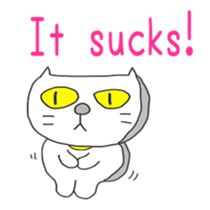 Beckoning cat (English edition sticker #5936093