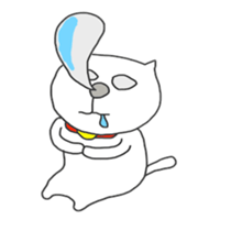 Beckoning cat (English edition sticker #5936100