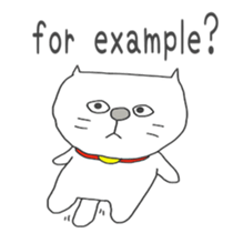 Beckoning cat (English edition sticker #5936105