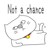 Beckoning cat (English edition sticker #5936106