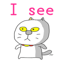 Beckoning cat (English edition sticker #5936108