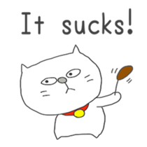 Beckoning cat (English edition sticker #5936111