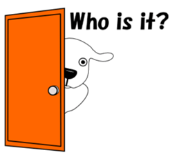 Free dog(English edition) sticker #5936607