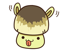 Straw mushroom Won Won (Mid-Autumn) sticker #5936874