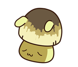Straw mushroom Won Won (Mid-Autumn) sticker #5936876