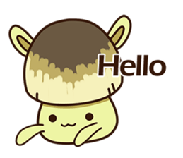 Straw mushroom Won Won (Mid-Autumn) sticker #5936878