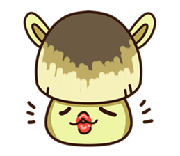 Straw mushroom Won Won (Mid-Autumn) sticker #5936881