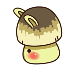 Straw mushroom Won Won (Mid-Autumn) sticker #5936882