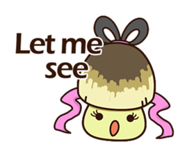 Straw mushroom Won Won (Mid-Autumn) sticker #5936886