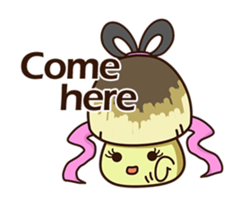 Straw mushroom Won Won (Mid-Autumn) sticker #5936888