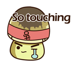 Straw mushroom Won Won (Mid-Autumn) sticker #5936899