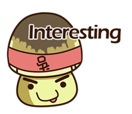 Straw mushroom Won Won (Mid-Autumn) sticker #5936905