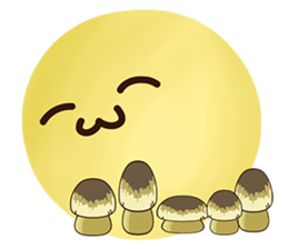 Straw mushroom Won Won (Mid-Autumn) sticker #5936910