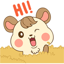 Colla, the happy hamster sticker #5937072