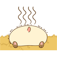 Colla, the happy hamster sticker #5937095