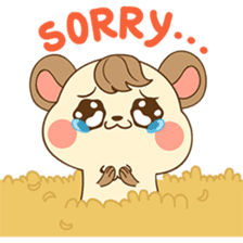 Colla, the happy hamster sticker #5937106