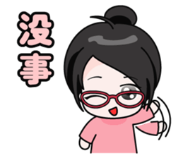 shopping online girl sticker #5937259