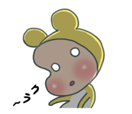 Baby calling happiness sticker #5937508