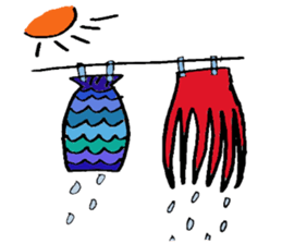 cute cat mermaid sticker #5937563