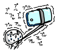 Heavy sweater 2 sticker #5937681