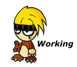 Words of amateur bandsman sticker #5937890