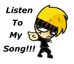 Words of amateur bandsman sticker #5937905